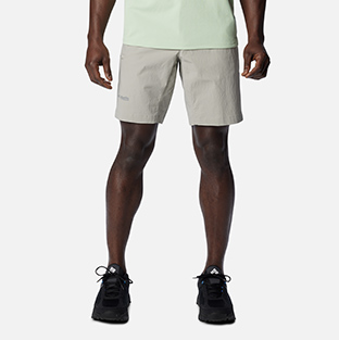 Khaki shorts.