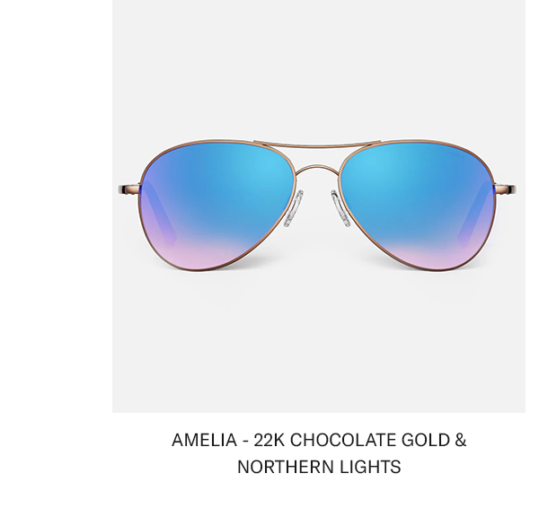 AMELIA - 22K CHOCOLATE GOLD & NORTHERN LIGHTS