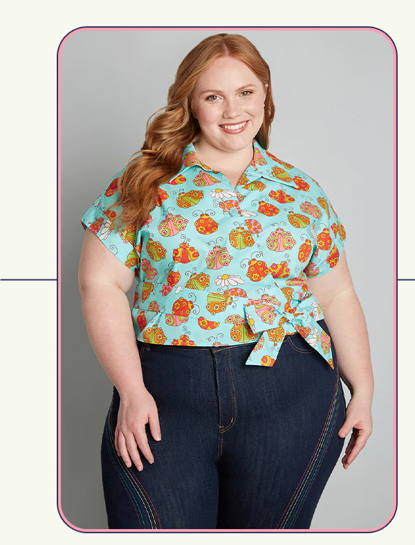 ModCloth x Marisol Muro Fabulous Fantasies Wrap Top