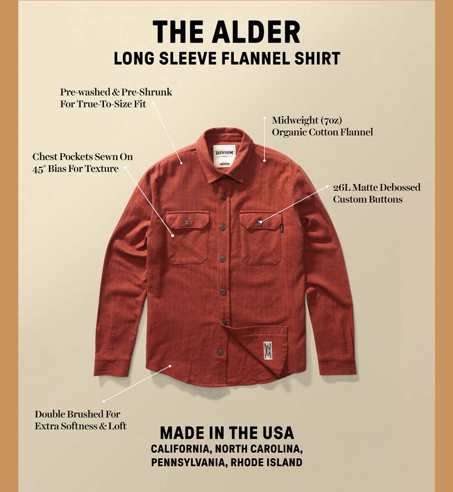 More about the Alder Flannel