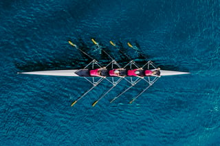 ESOP - Overhead of Rowers on Blue Water-Insight Hero