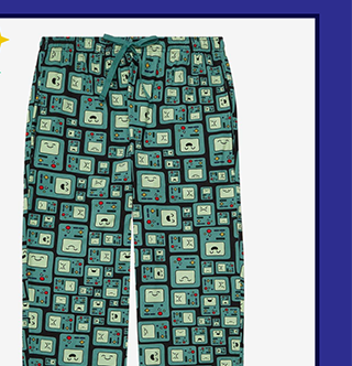 Adventure Time BMO Allover Print Sleep Pants