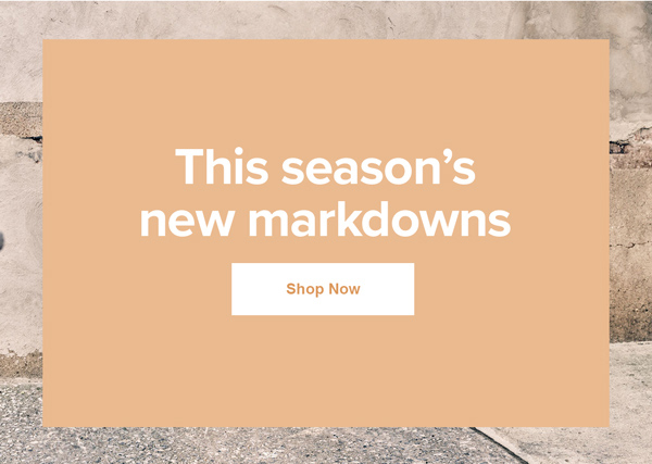 New Markdowns