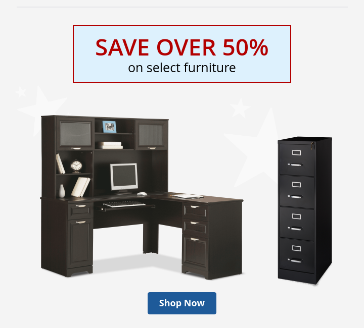 Save over 50% on select furniture