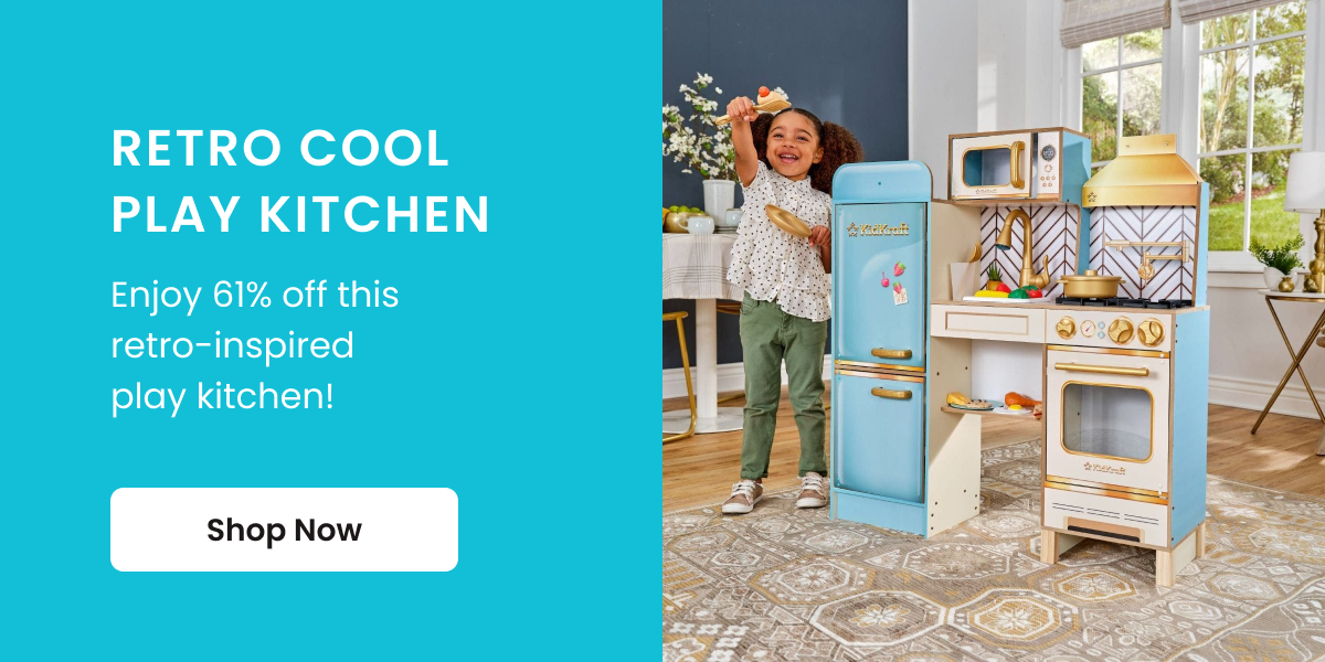 Retro Cool Play Kitchen