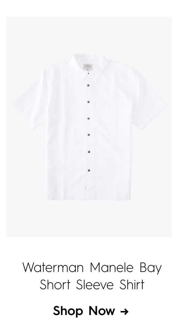 Waterman Manele Bay Short Sleeve Shirt