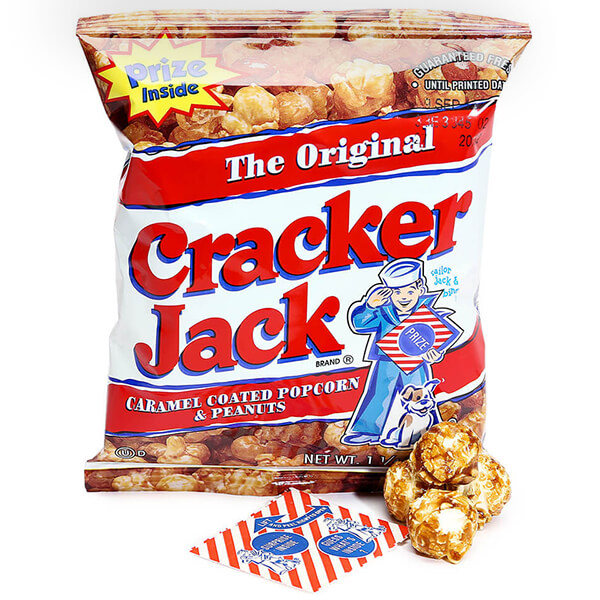 128893 - Cracker Jack Candy 1.25-Ounce Bags: 30-Piece Box