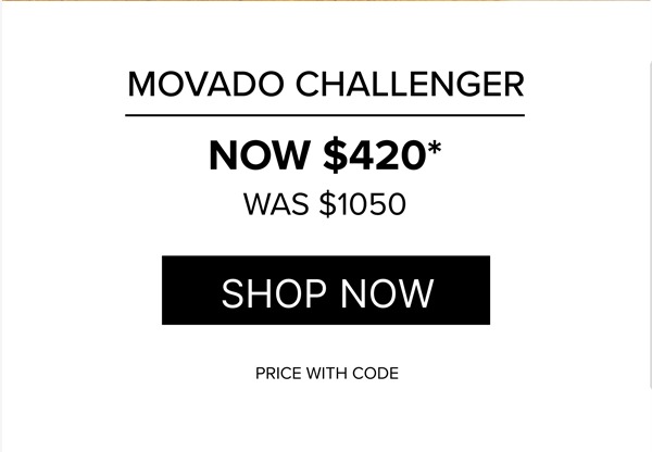 SHOP MOVADO CHALLENGER