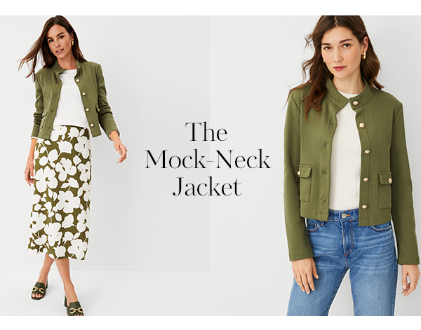 The Mock-Neck Jacket