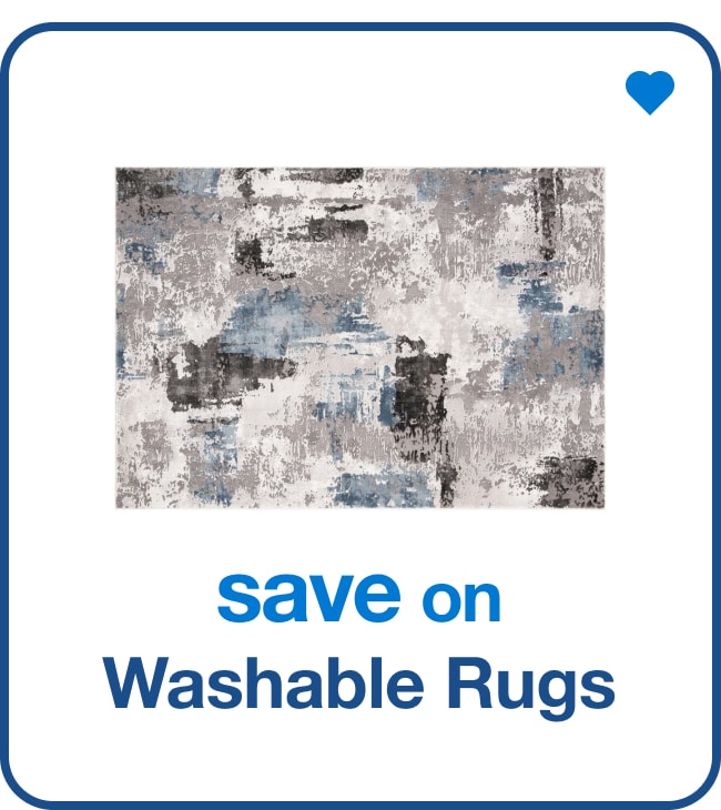 Save on Washable Rugs â€” Shop Now!