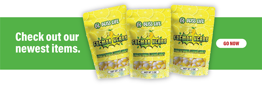 Bliss Life Freeze Dried Fremon Heads Lemon Candy (73773)