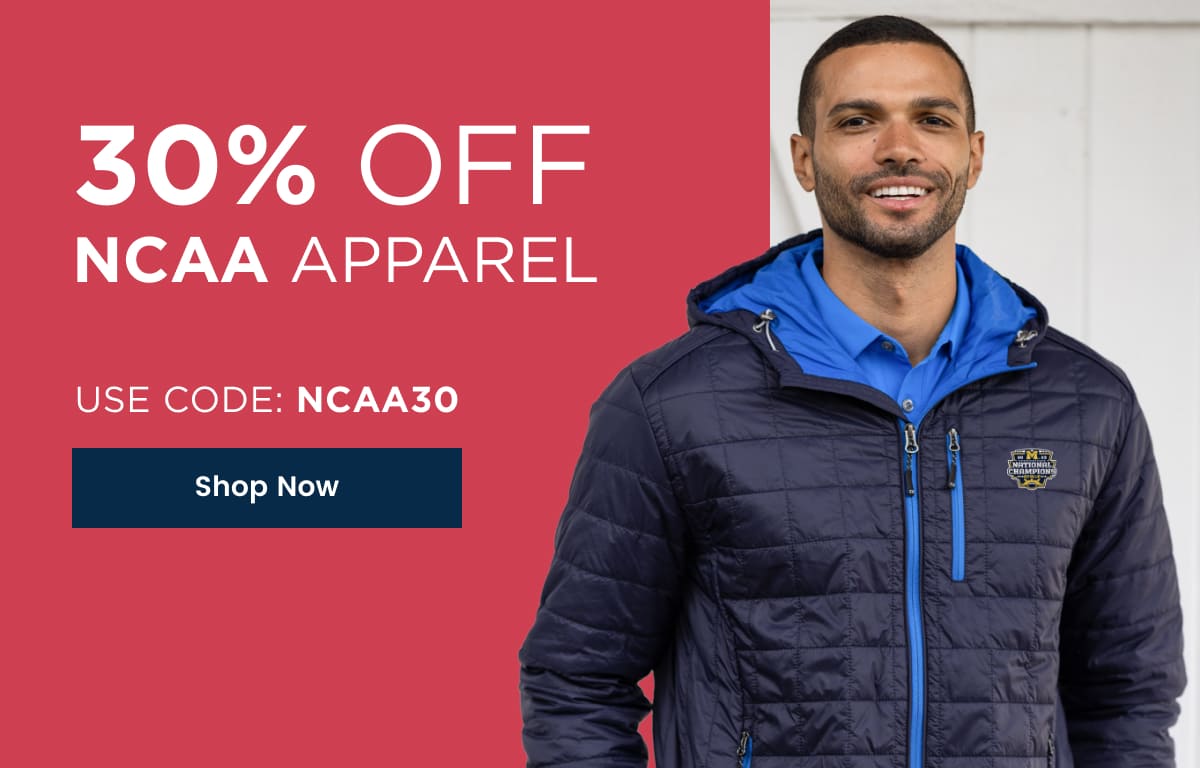 30% Off NCAA Apparel,Use code: NCAA30| Shop Now