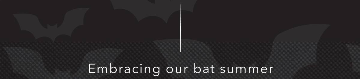 Embracing our bat summer