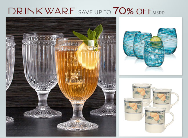 Shop Drinkware | Save up to 70% Off MSRP