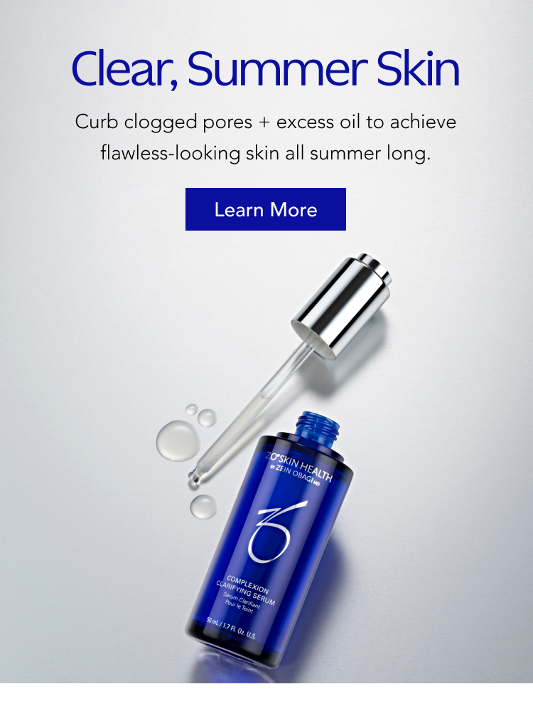 Clear, Summer Skin - Learn More