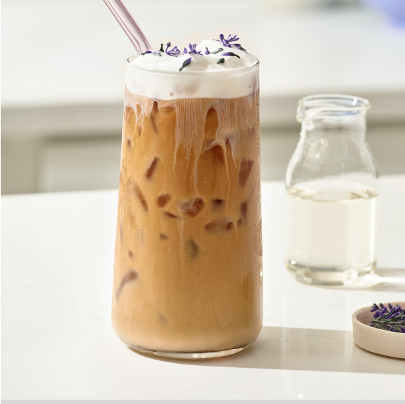 Iced Lavender Latte