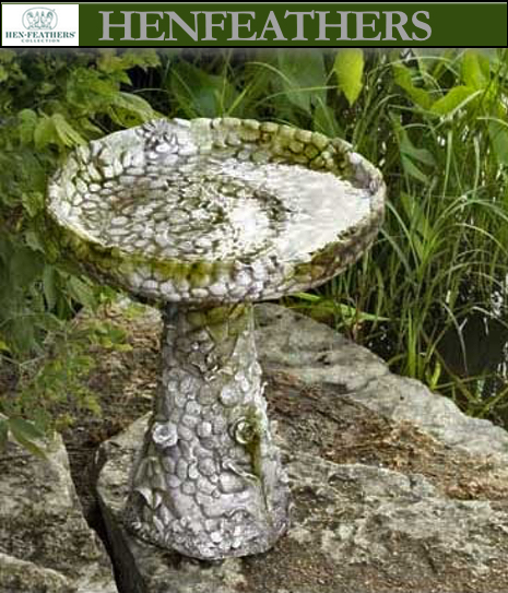 Riverstone Birdbath