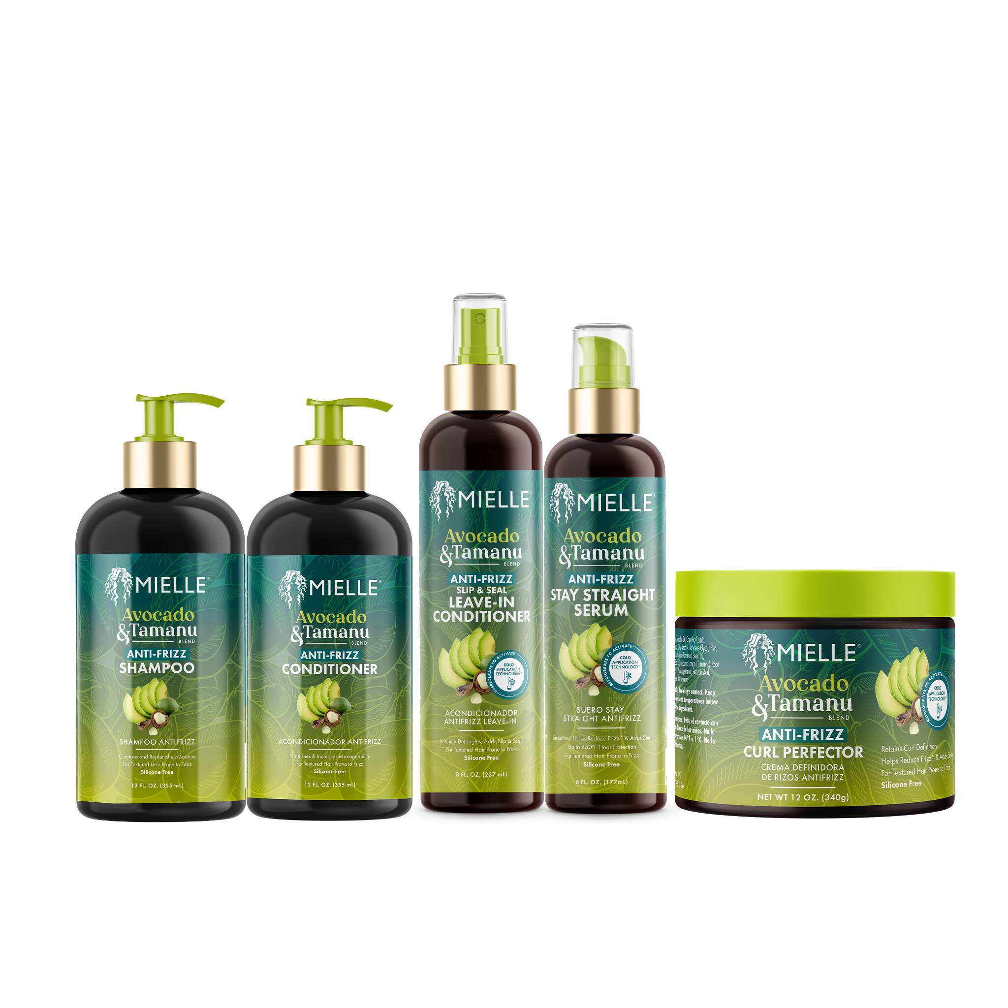 Image of Avocado & Tamanu Anti-Frizz System