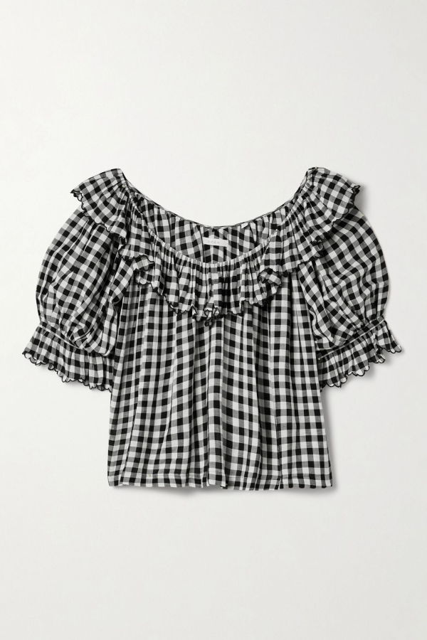 Doen Samara Top - Marilyn Gingham