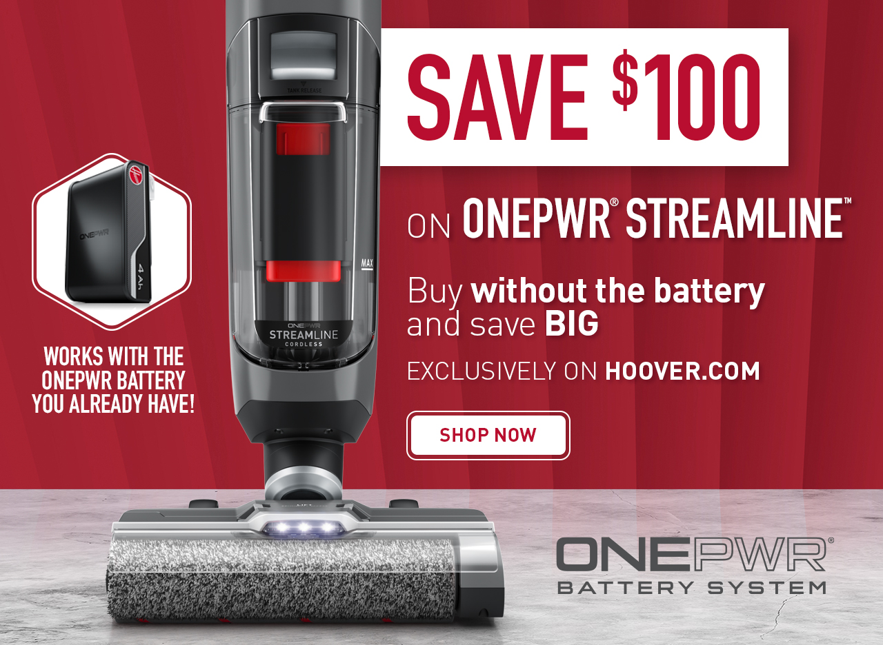 Save on $100 on ONEPWR Streamline