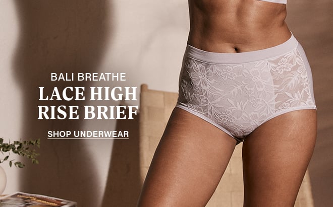 Bali Breathe Lace High Rise Brief