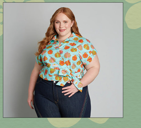 ModCloth x Marisol Muro Fabulous Fantasies Wrap Top