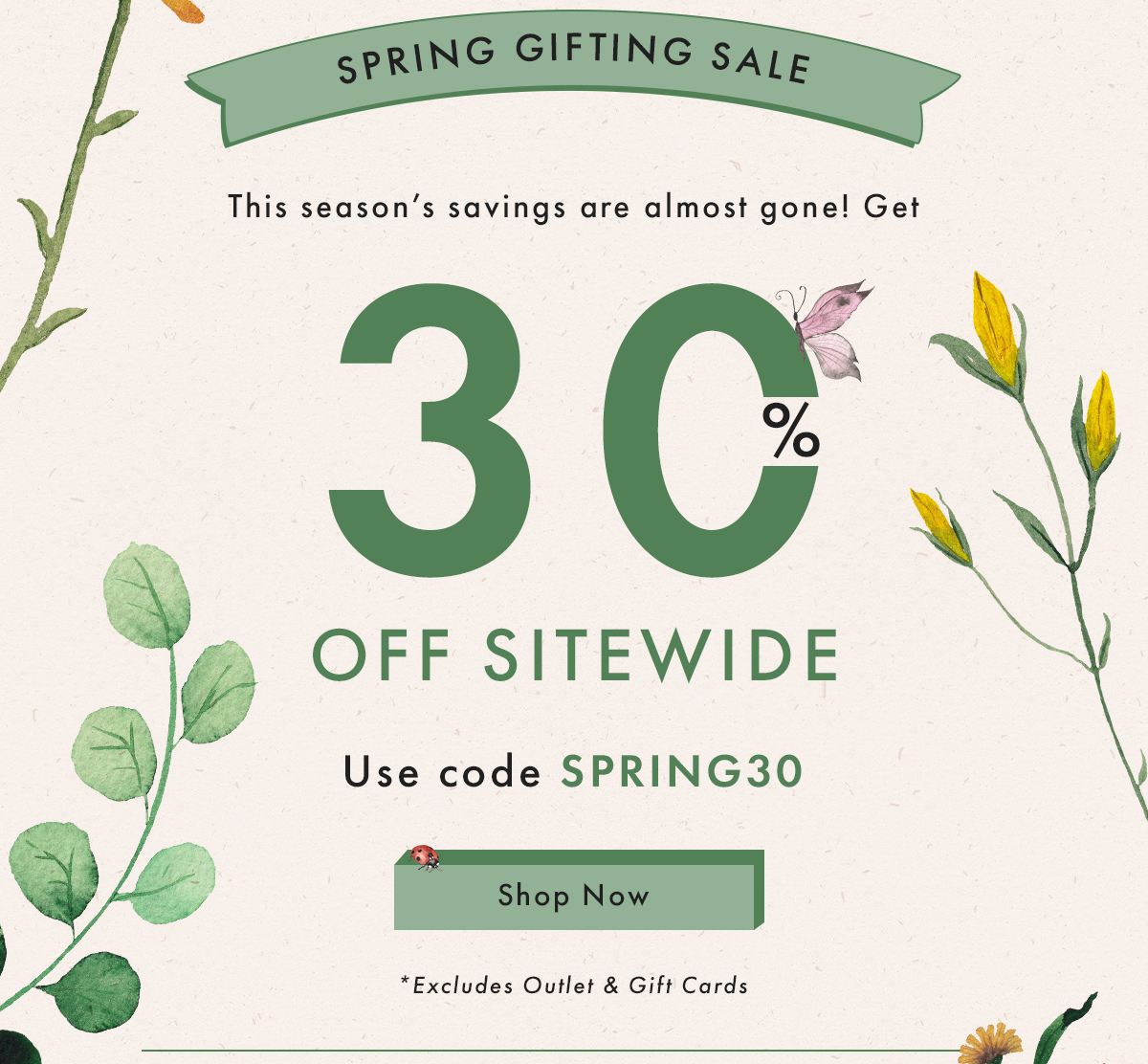 Spring Gifting Sale | Shop Now