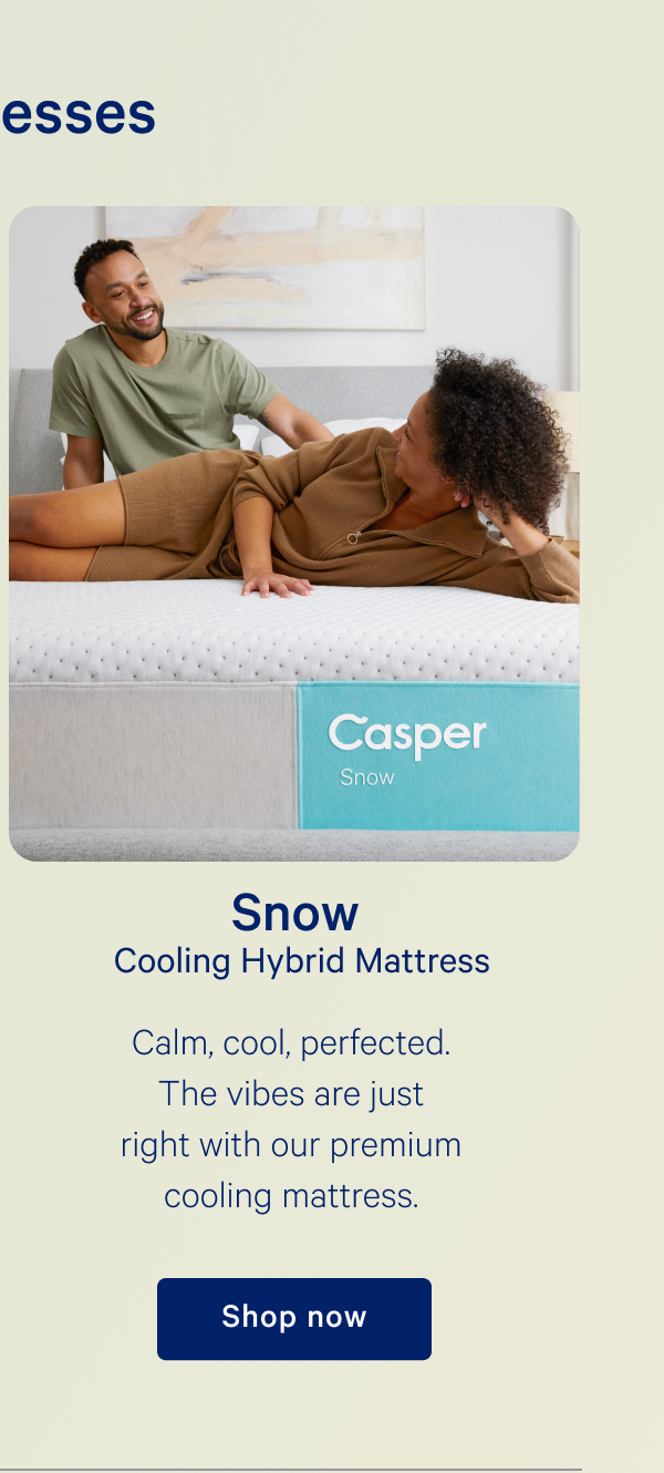 Snow Cooling Hybrid Mattress >> Shop now >>