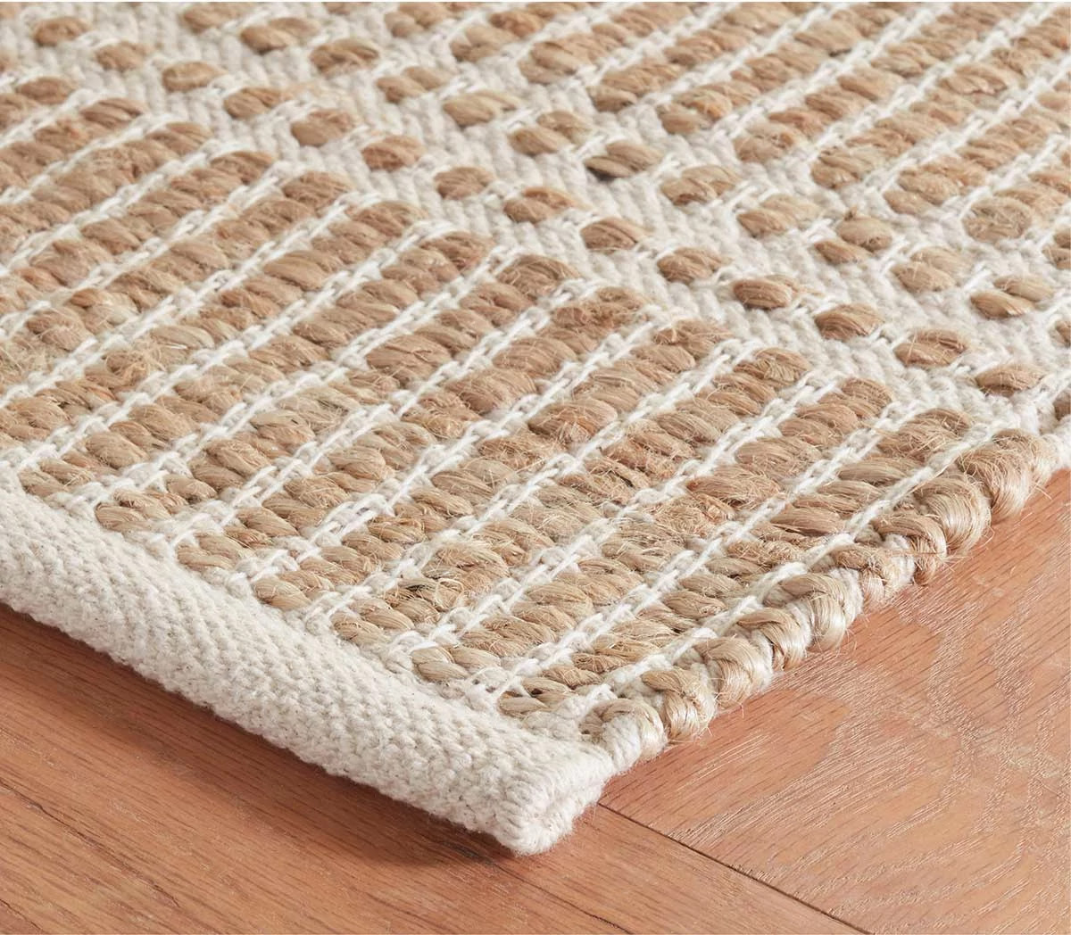 Arbor Ivory Handwoven Jute Rug