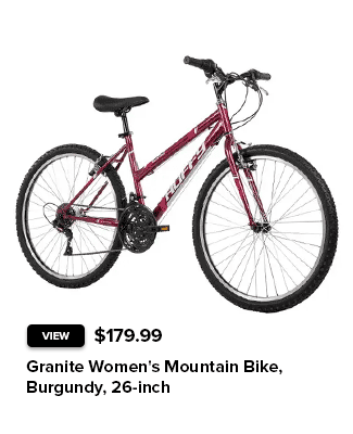 Granite Women's Mountain Bike - Burgundy