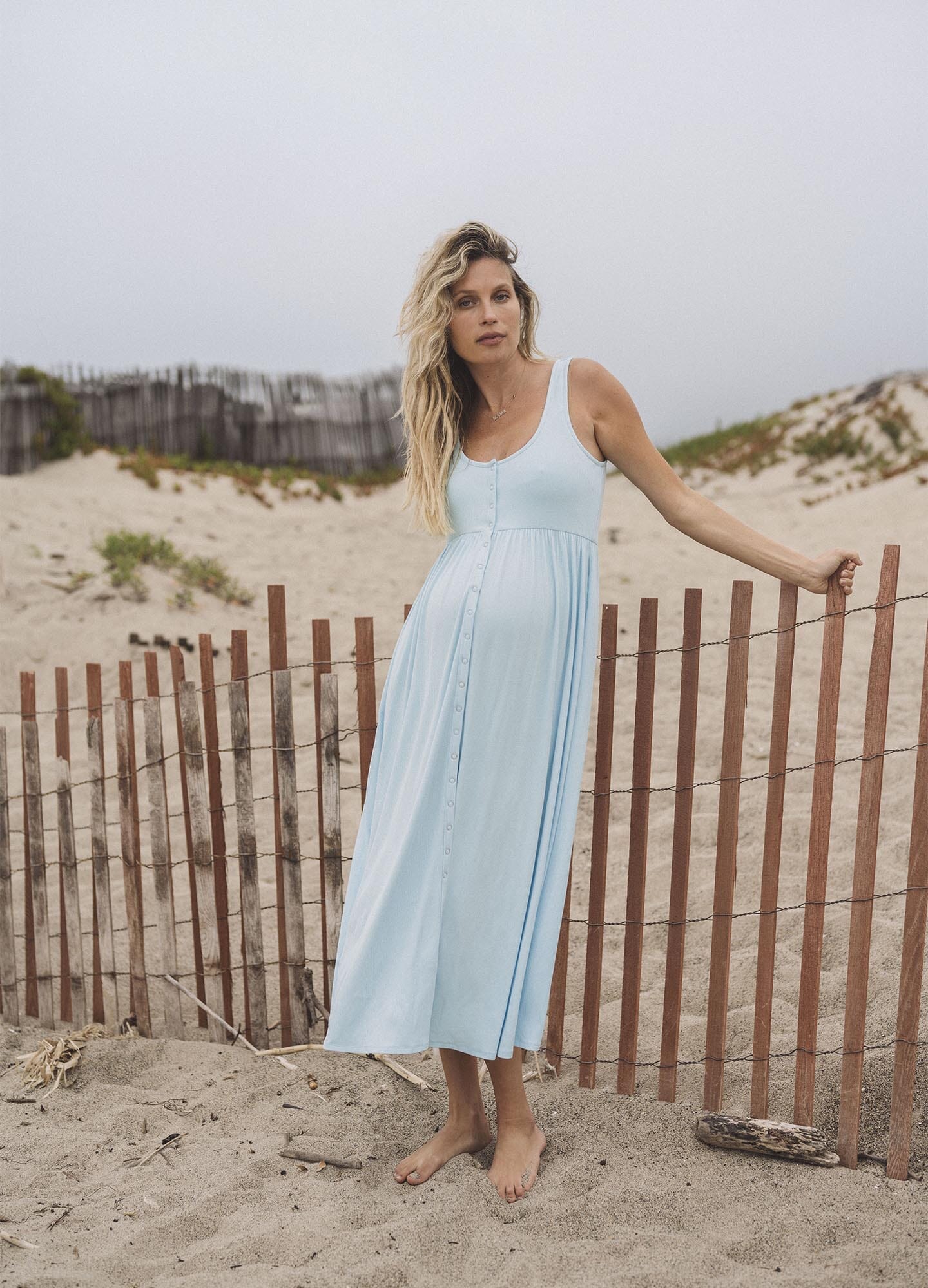 Image of The Softest Rib Nursing Tank Dress