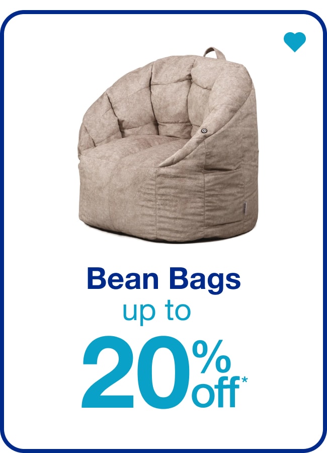 Bean Bags Up to 20% off â€” Shop Now!