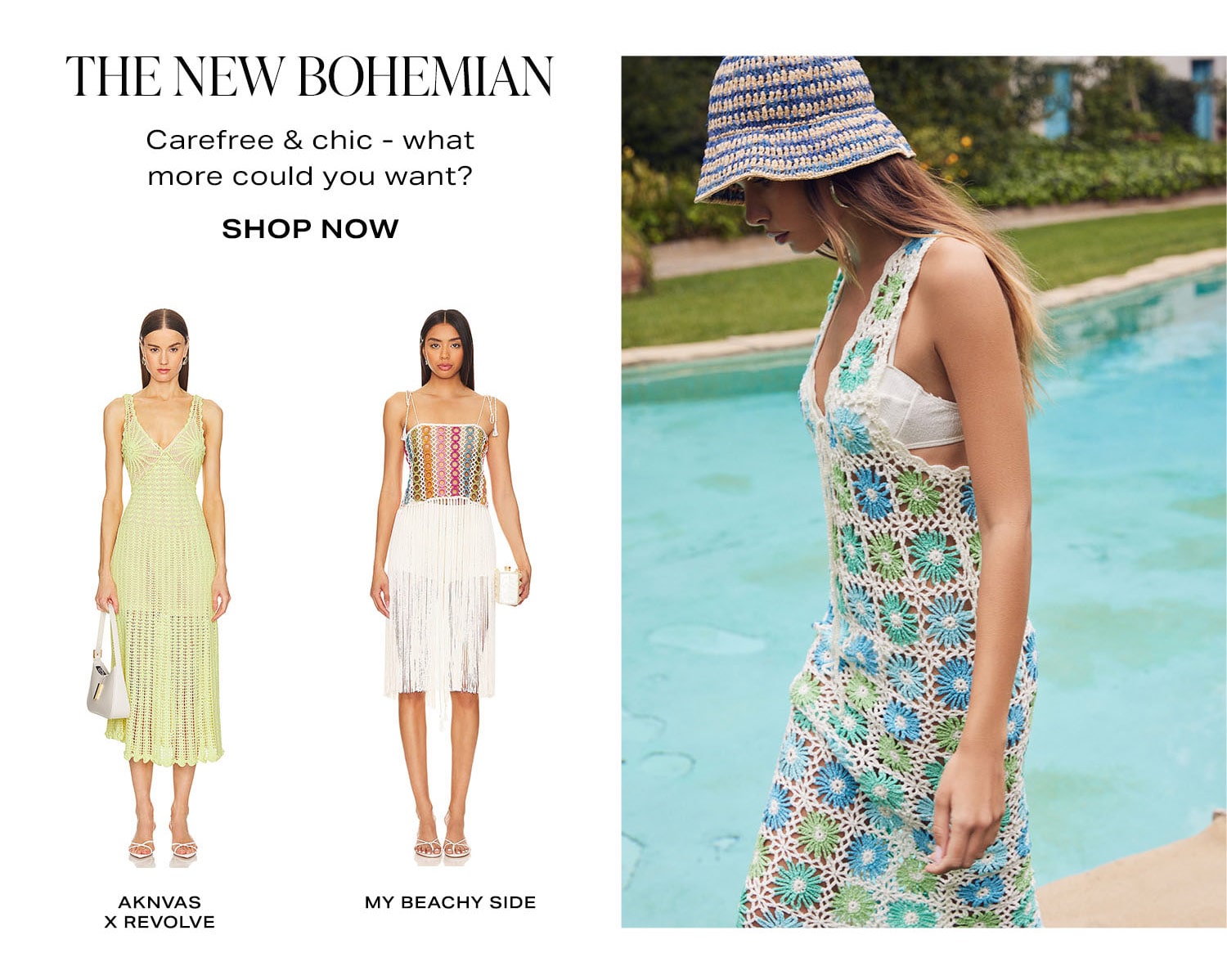 The New Bohemian. Carefree & chic - what more could you want? Shop Now. 