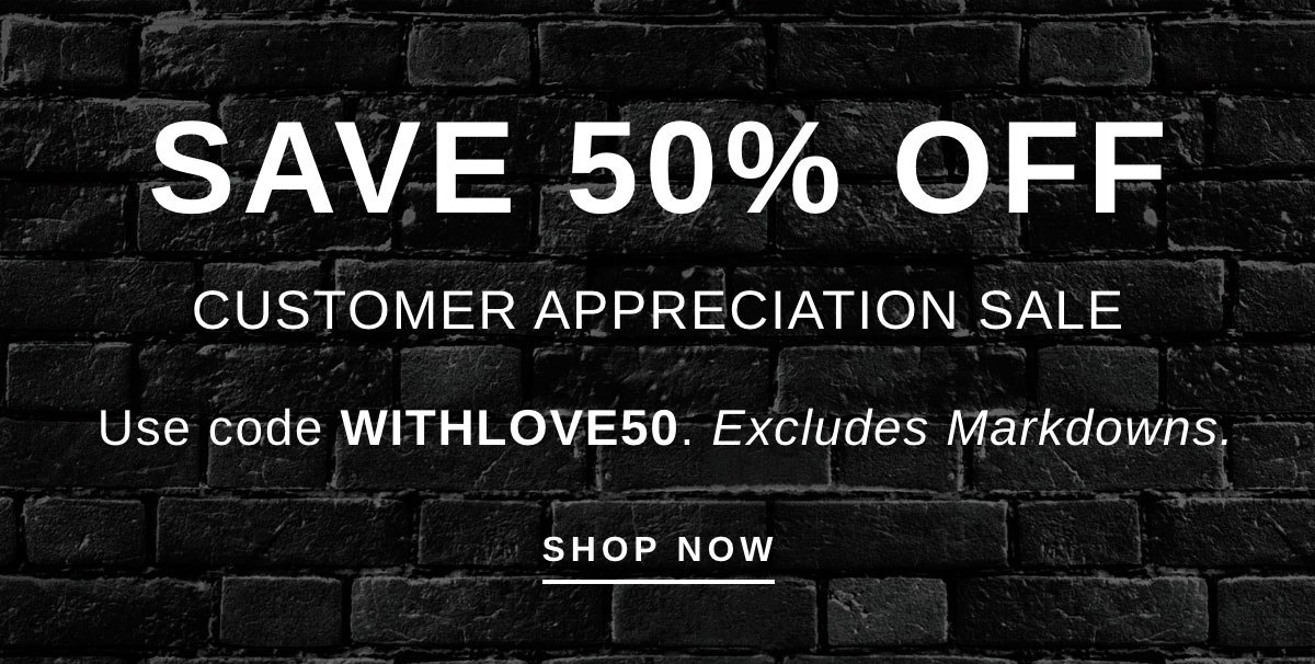 SAVE 50% OFF | SHOP NOW