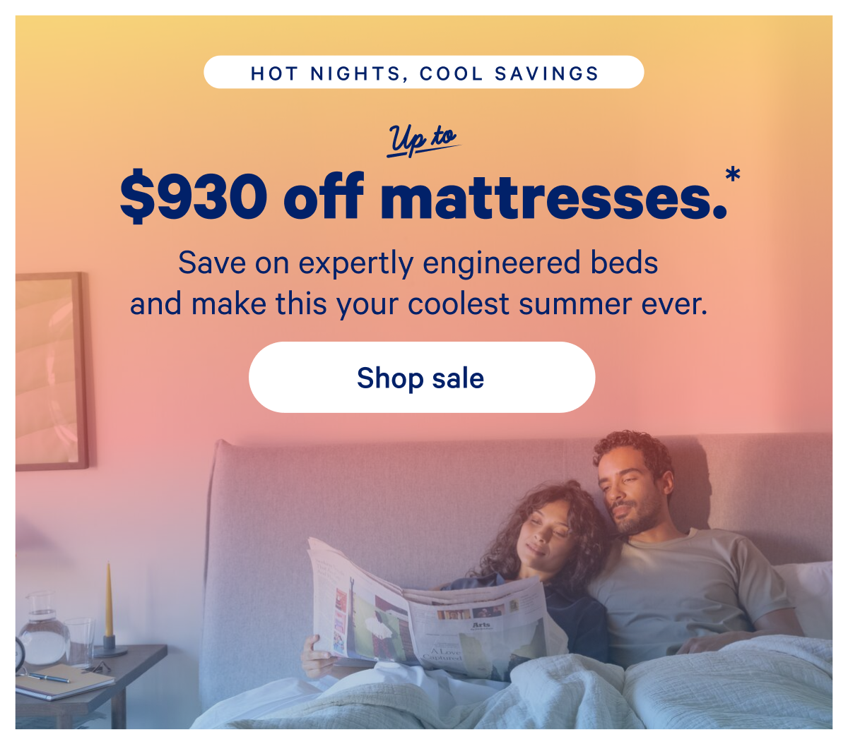 $930 off mattresses. >> Shop sale >>