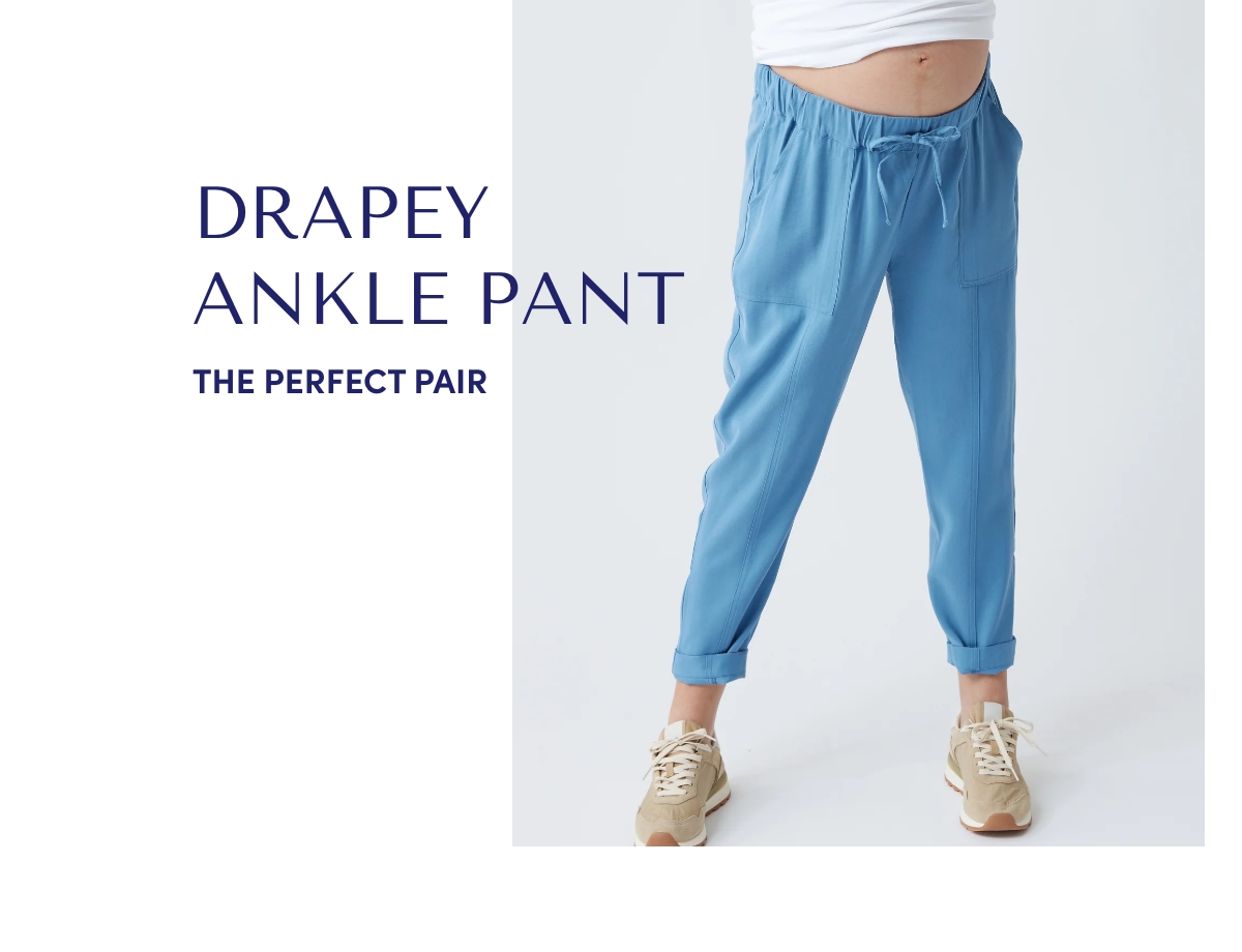 Drapey Ankle Pant