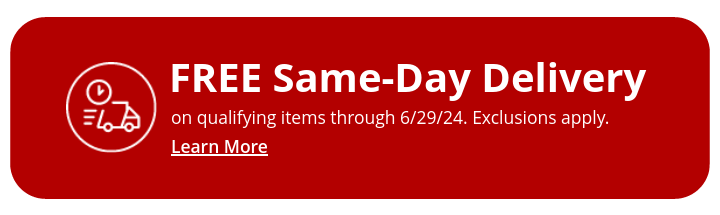 FREE Same-Day Delivery