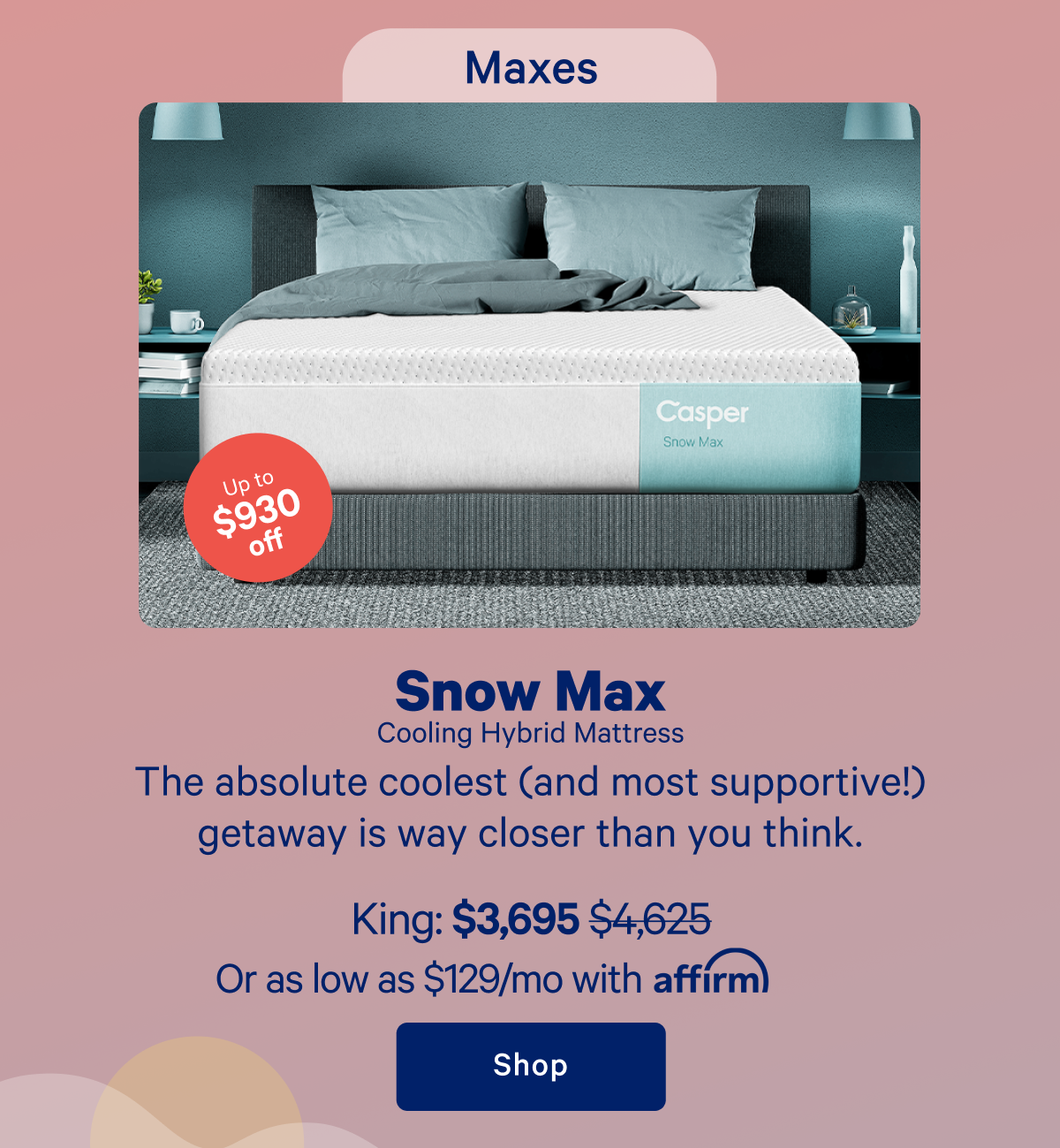 Snow Max Cooling Hybrid Mattress >> Shop >>