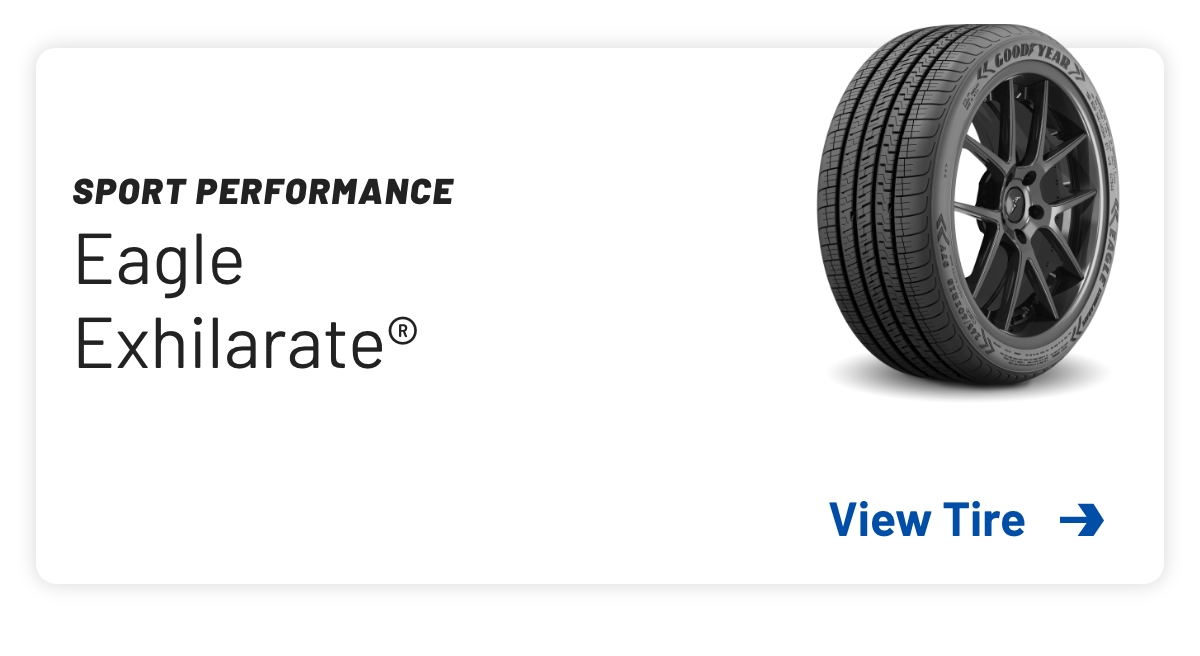 Sport performance - Eagle Exhilarate® - View Tire