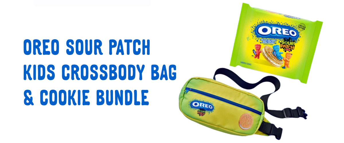 oreo sour patch kids crossbody bag