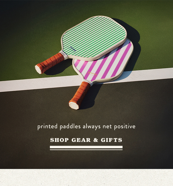 Pickleball paddles. Shop gear and gifts.