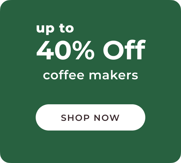 Up to 40% off coffee makers and accessories with code SAGA24