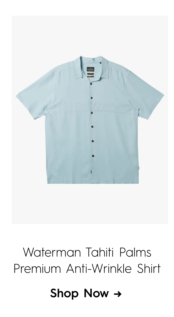 Waterman Tahiti Palms Premium Anti-Wrinkle Shirt