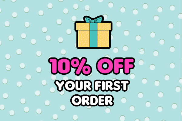 10% off your first order