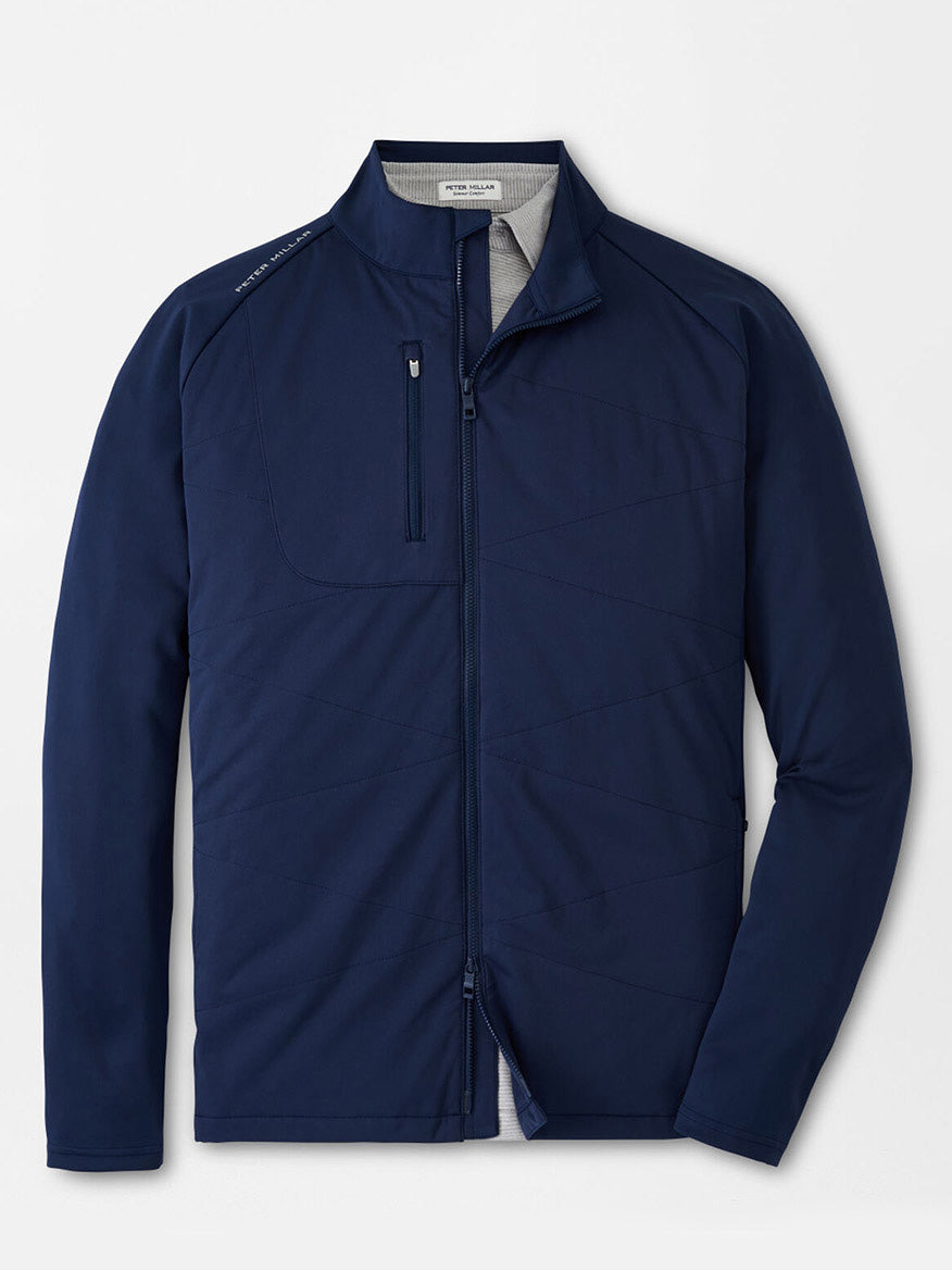 Image of Peter Millar Merge Hybrid Jacket in Navy