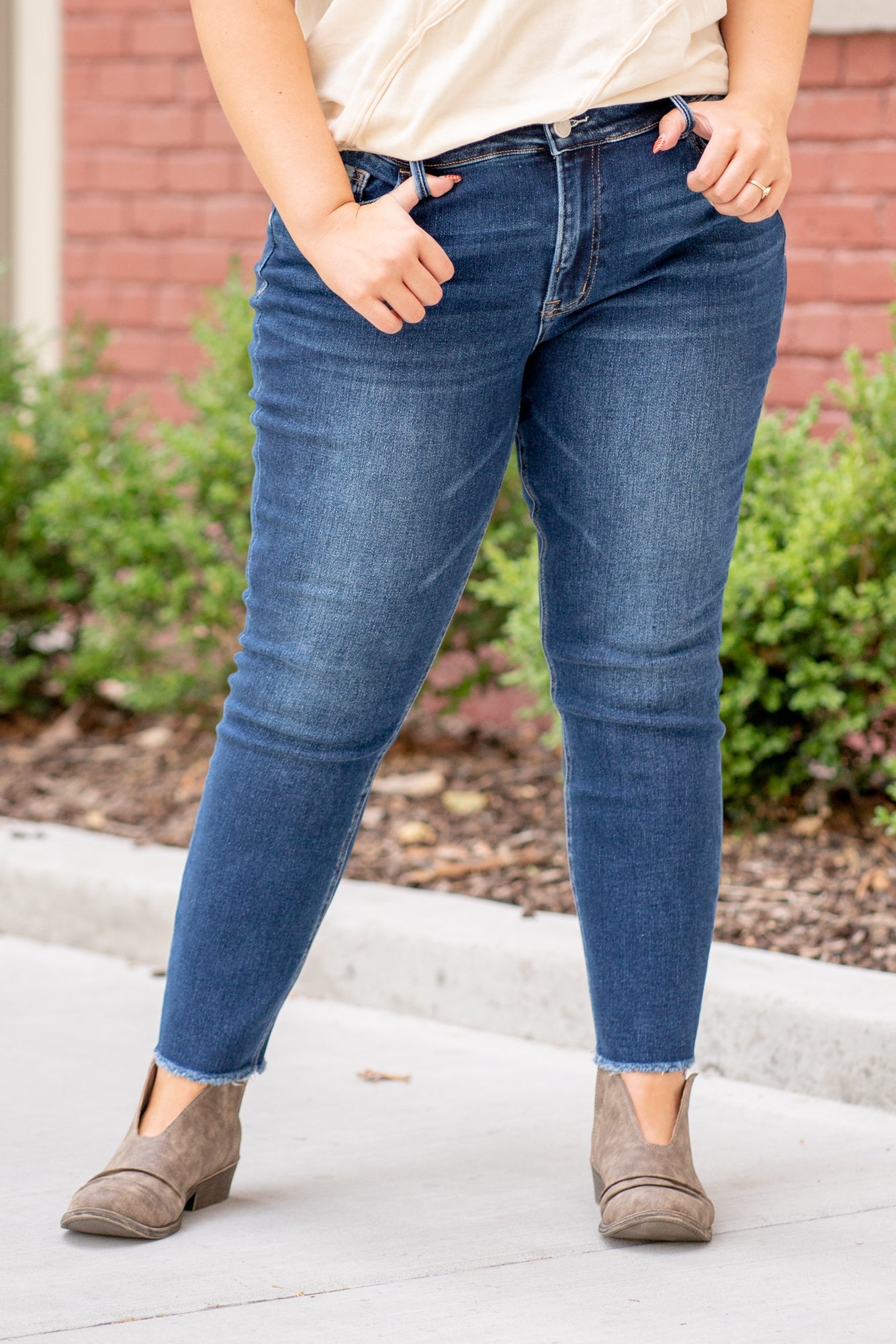 Plus Size Emerson Haylie Mid Rise Skinny