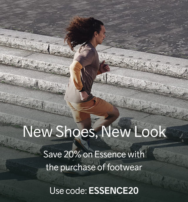 New Shoes, New Look - Save 20% on Essence with the purchase of footwear. Use code: ESSENCE20