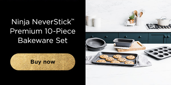 Ninja NeverStickâ„¢ Premium 10-Piece Bakeware Set