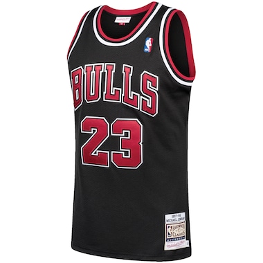  Mitchell & Ness Michael Jordan Black  1997/98 Hardwood Classics Authentic Jersey