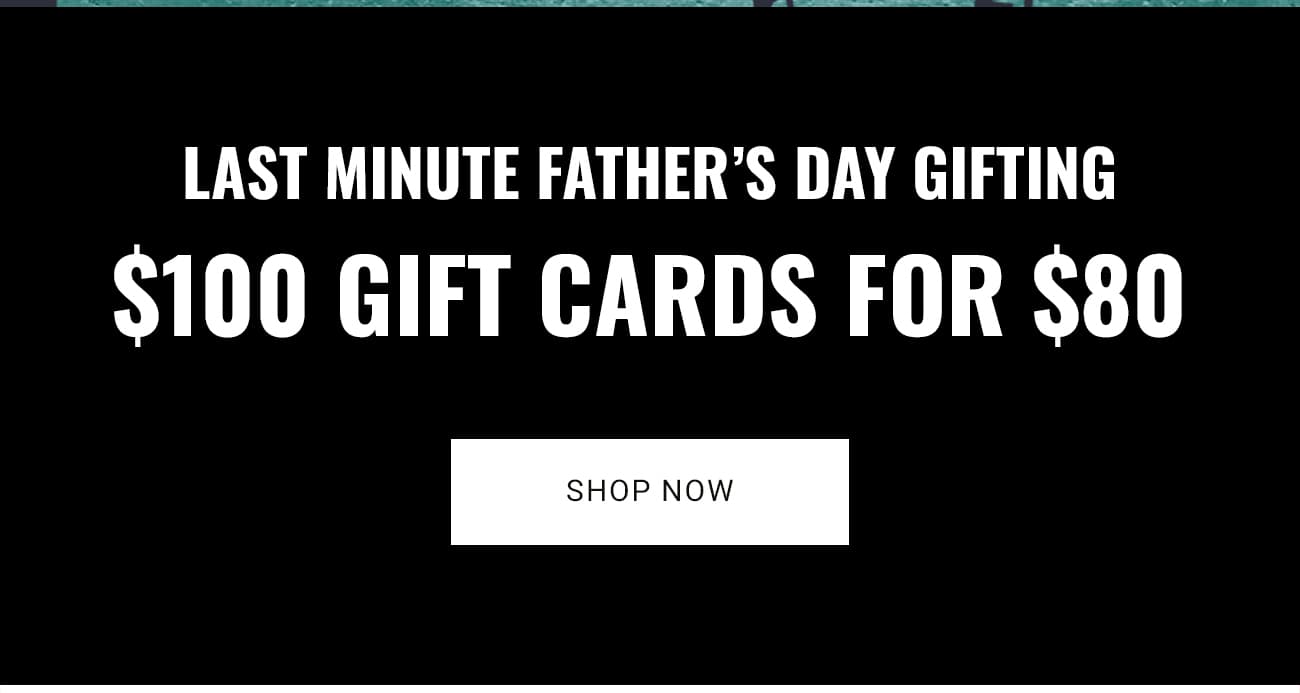 $100 Gift Cards for $80 | Shop Now